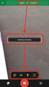 google-translate camara-opciones